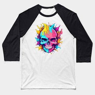 Skull Baseball T-Shirt